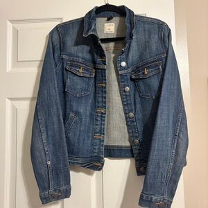 J Crew Classic Denim Jacket Size Small